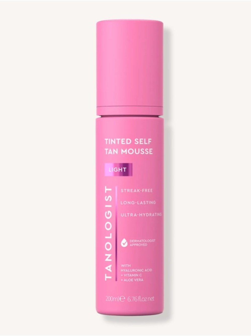 Tanologist Tinted Self Tan Mousse - Light